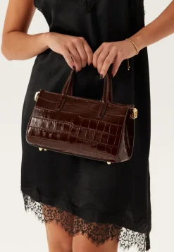 Latalia Ancona Glossy Croco Bag