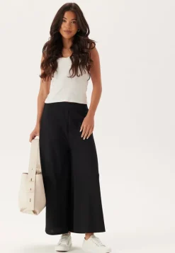 Happy Holly Ankle Soft Wide Leg Pants