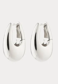 Pilgrim Autumn Chunky Retro Hoop Earri