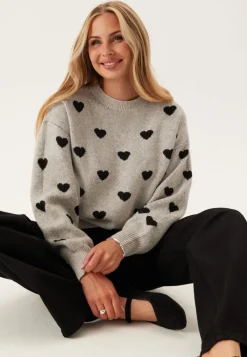 VERO MODA Awheart Ls O-neck Knit