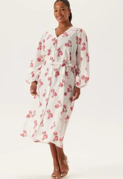 Happy Holly Balloon Sleeve Dress