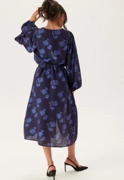 Happy Holly Balloon Sleeve Dress