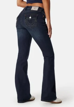 True Religion Becca Mid Rise Bootcut Flap