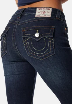 True Religion Becca Mid Rise Bootcut Flap