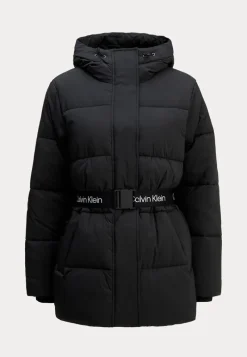 Calvin Klein Jeans Belted Midweight Puffer
