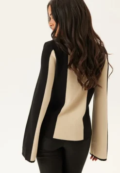 BUBBLEROOM Block Knitted Sweater