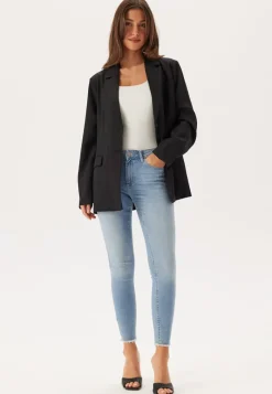 ONLY Blush Life Mid Raw Jeans