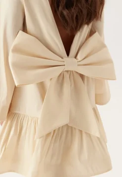 Bubbleroom Occasion Bow Back Shift Dress