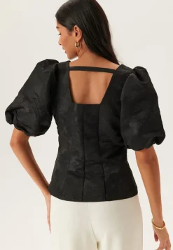 BUBBLEROOM Brocade Blouse