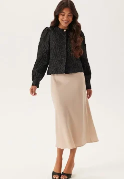 BUBBLEROOM Brocade Short Jacket