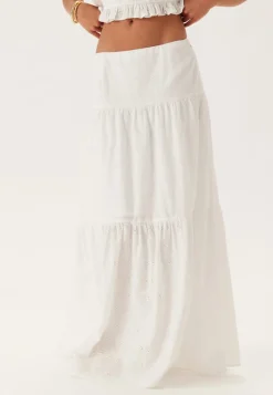 BUBBLEROOM Broderie Anglaise Maxi Skirt