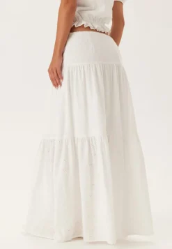 BUBBLEROOM Broderie Anglaise Maxi Skirt