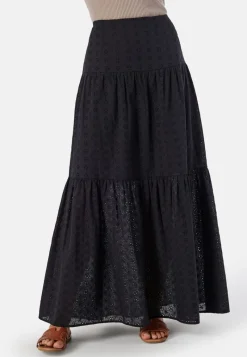 BUBBLEROOM Broderie Anglaise Maxi Skirt