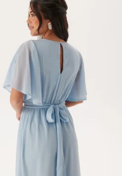 Bubbleroom Occasion Butterfly Sleeve Midi Dress