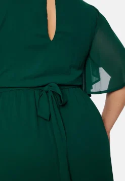 Bubbleroom Occasion Butterfly Sleeve Midi Dress