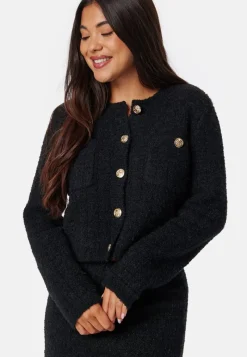 BUBBLEROOM Button Knitted Jacket