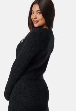 BUBBLEROOM Button Knitted Jacket