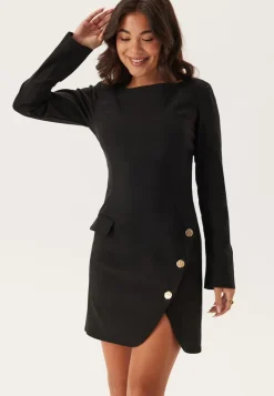 Chiara Forthi Buttoned Sculpting Dress