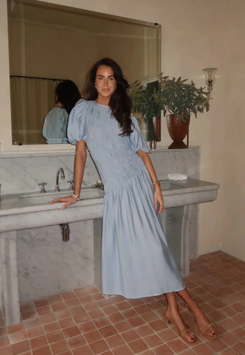 Bubbleroom Occasion CC Puff Sleeve Smock Dress