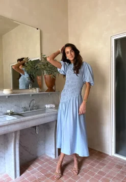 Bubbleroom Occasion CC Puff Sleeve Smock Dress