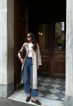 BUBBLEROOM CC Raglan Trench Coat