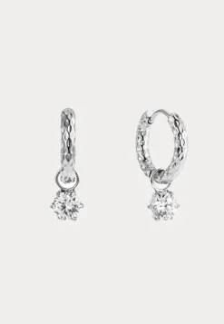 BY JOLIMA Como Hoop Earring Crystal