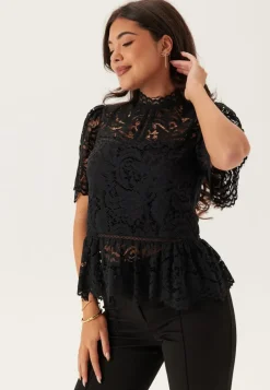Bubbleroom Occasion Cotton Lace Blouse