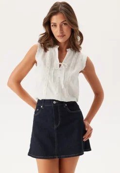 BUBBLEROOM Cotton Lace Blouse