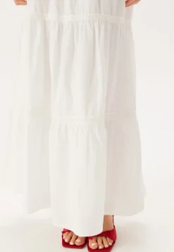 BUBBLEROOM Cotton Lace Maxi Skirt