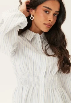 BUBBLEROOM Cotton Smock Shirt