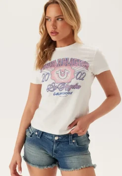 True Religion Crystal Tr Crew Neck Tee