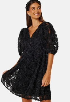 Bubbleroom Occasion 3D Puff Sleeve Dress