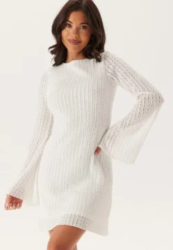 BUBBLEROOM Deep Back Short Structured Dress