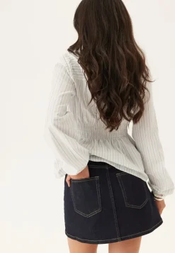 BUBBLEROOM Denim Mini Skirt