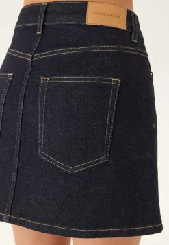 BUBBLEROOM Denim Mini Skirt