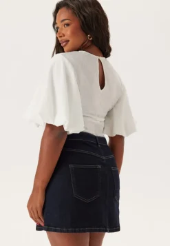 BUBBLEROOM Denim Mini Skirt