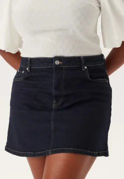 BUBBLEROOM Denim Mini Skirt