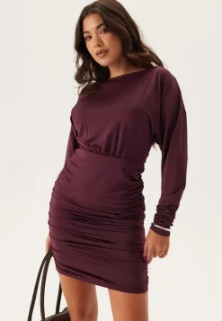 BUBBLEROOM Draped Mini Dress