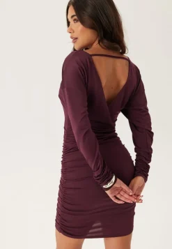 BUBBLEROOM Draped Mini Dress