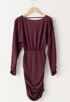 BUBBLEROOM Draped Mini Dress