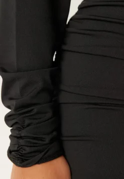 BUBBLEROOM Draped Mini Dress