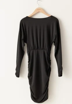 BUBBLEROOM Draped Mini Dress