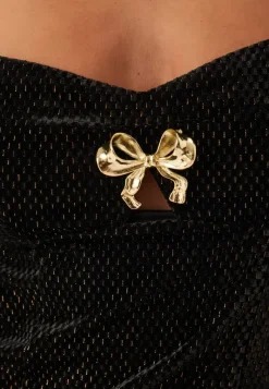 Bubbleroom Occasion Embellished Bow Dress