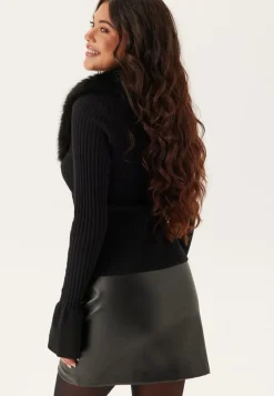 Chiara Forthi Faux Fur Cardigan