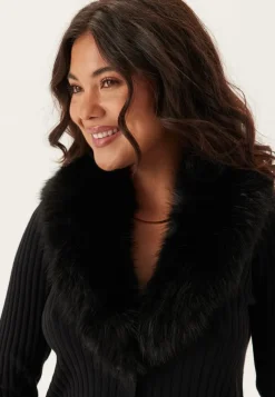 Chiara Forthi Faux Fur Cardigan