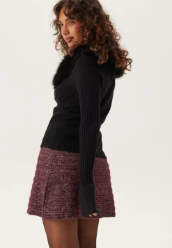 Chiara Forthi Faux Fur Cardigan