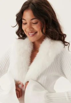 Chiara Forthi Faux Fur Cardigan