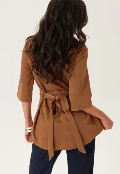 Happy Holly Faux Suede Shirt