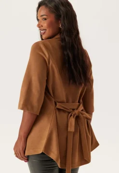 Happy Holly Faux Suede Shirt