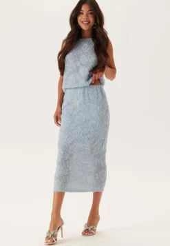 BUBBLEROOM Flower Mesh Skirt